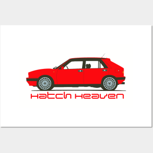 Hatch Heaven-Lancia Delta Integrale Turbo Posters and Art